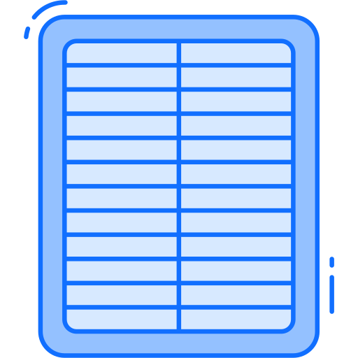 Air filter Generic Blue icon