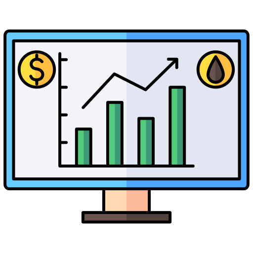 Oil price Generic Thin Outline Color icon