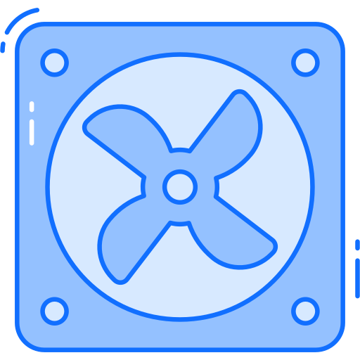 ventilator Generic Blue icon