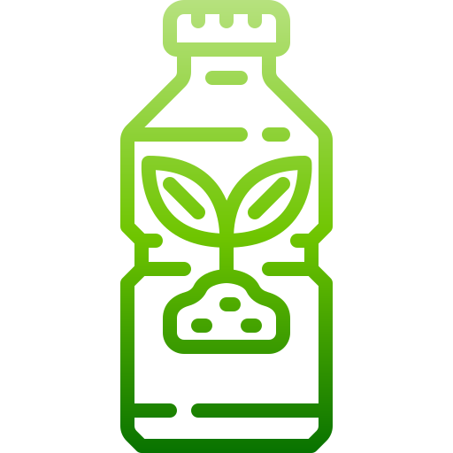 Бутылка для вторичной переработки Generic Gradient иконка