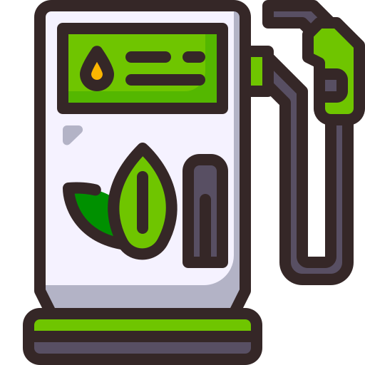 Eco fuel Generic Outline Color icon