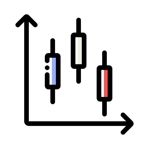 gráfico de velas Generic Color Omission Ícone