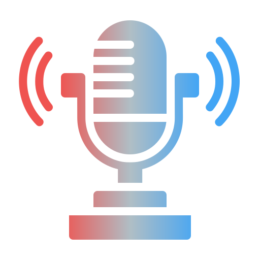 Microphone Generic Flat Gradient icon