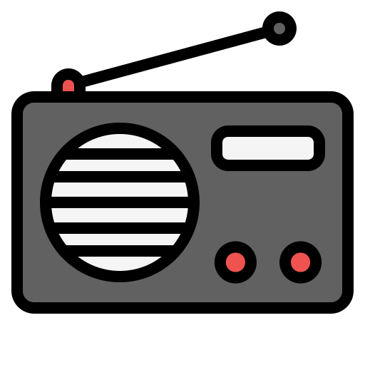 antena radiowa Generic Outline Color ikona