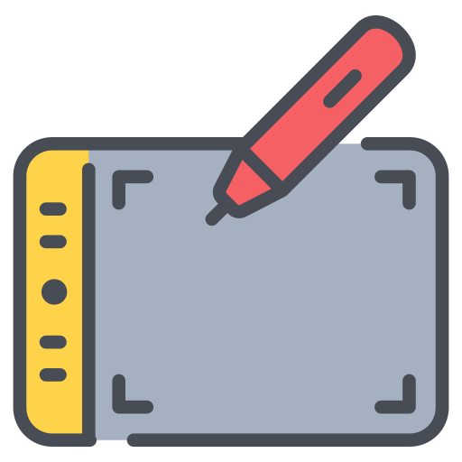 Pen tablet Generic Outline Color icon