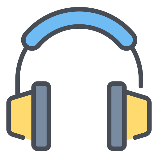 Headphone Generic Outline Color icon