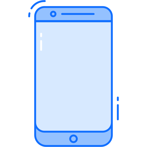 smartphone Generic Blue icoon