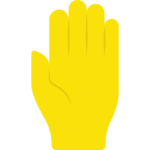 levantar la mano Generic Flat icono