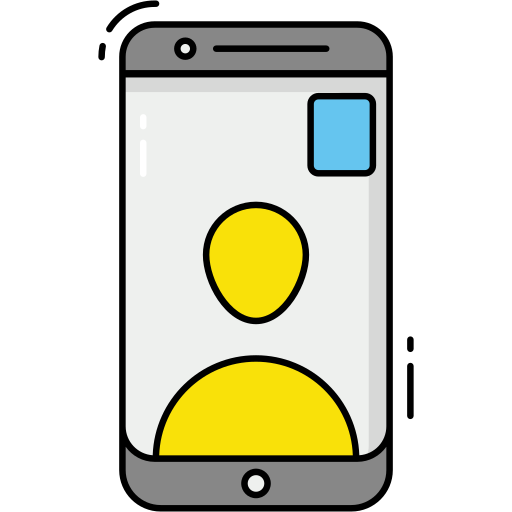 videoanruf Generic Thin Outline Color icon