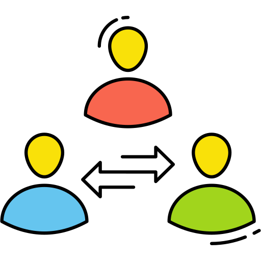 중재인 Generic Thin Outline Color icon