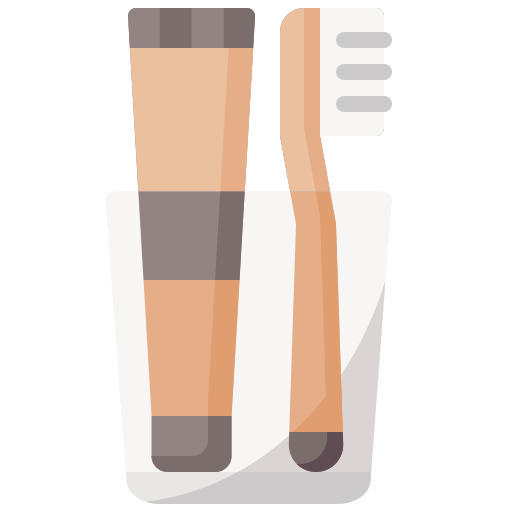 cepillo de dientes Generic Flat icono