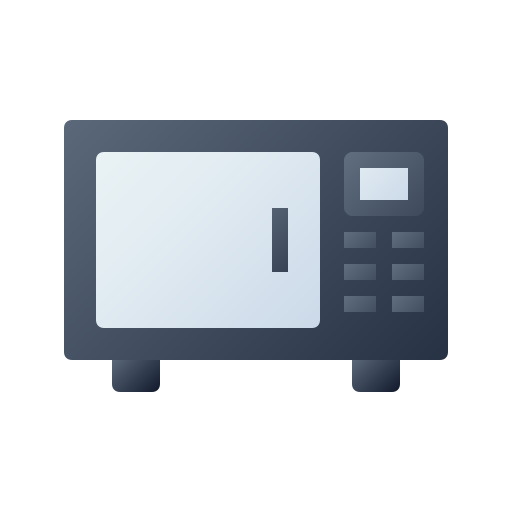 mikrowelle Generic Flat Gradient icon
