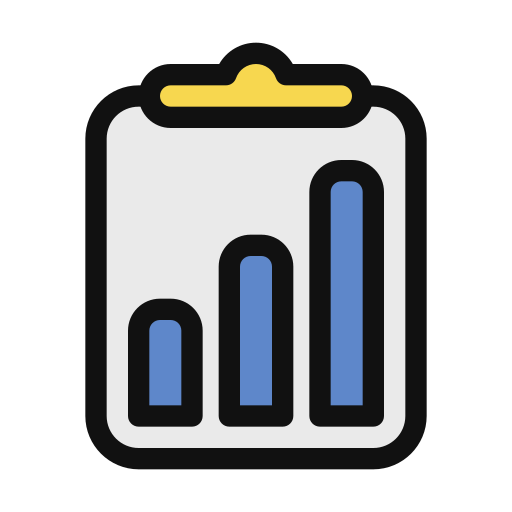 informe gráfico Generic Outline Color icono