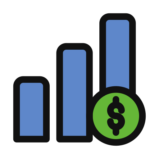 Growth graph Generic Outline Color icon