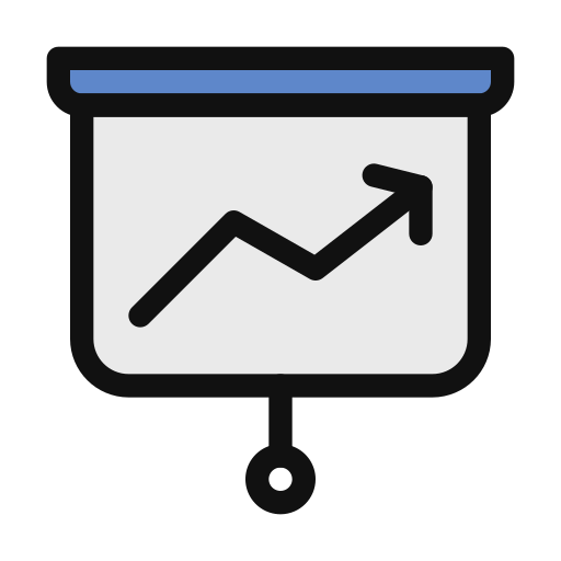 Graph report Generic Outline Color icon