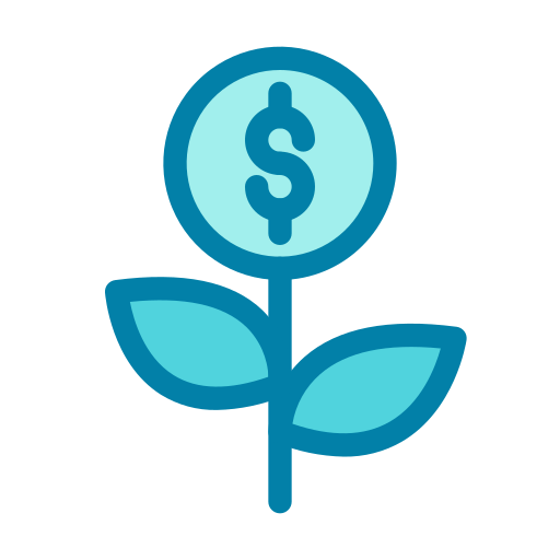 Investment Generic Blue icon