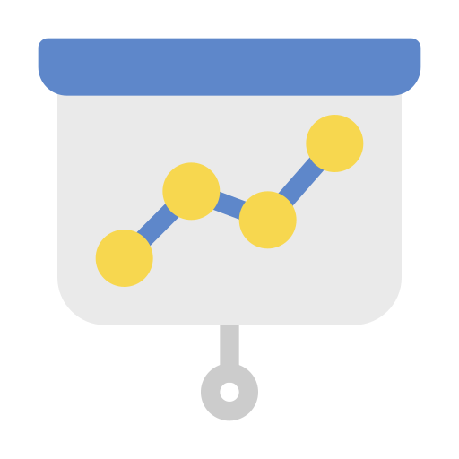 分析グラフ Generic Flat icon