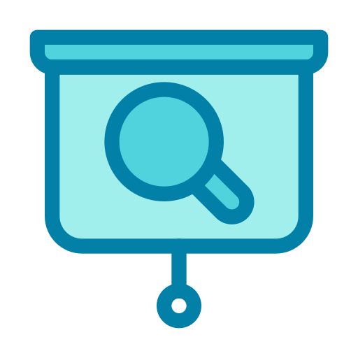 Research Generic Blue icon