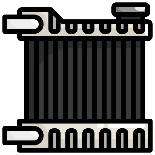 Radiator Surang Lineal Color icon