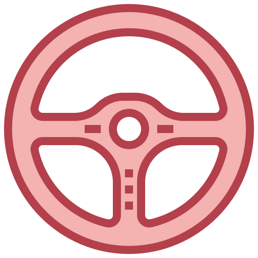 Steering wheel Surang Red icon