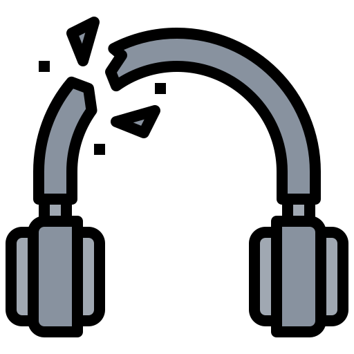 Headphone Surang Lineal Color icon