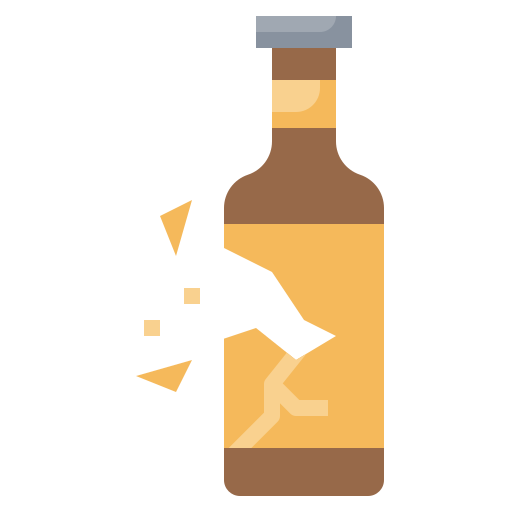 Bottle Surang Flat icon