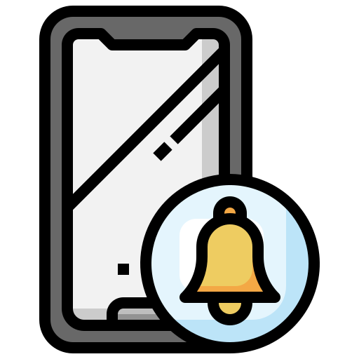 campana de notificación Surang Lineal Color icono