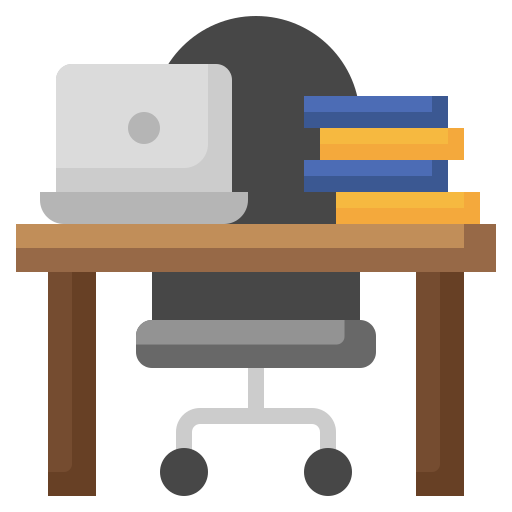 Desk Surang Flat icon