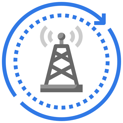 Signal tower Surang Flat icon