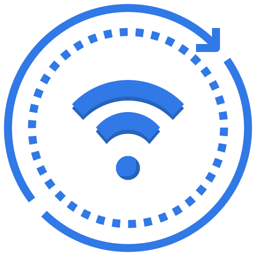 wi-fi Surang Flat ikona