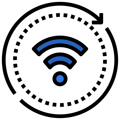 wifi Surang Lineal Color icono
