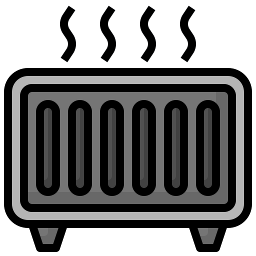 radiador Surang Lineal Color icono