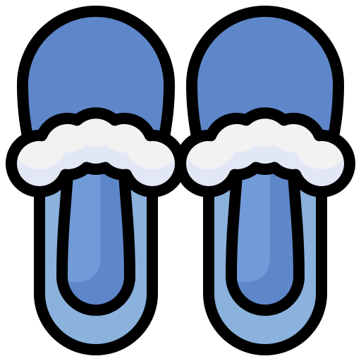 Slipper Surang Lineal Color icon