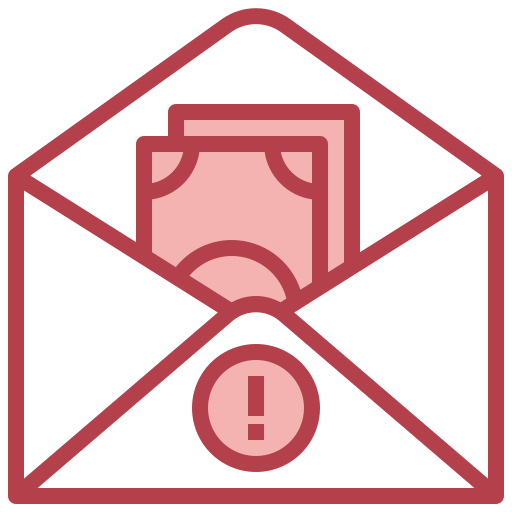 Envelope Surang Red icon