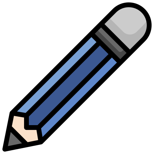 Pencil Surang Lineal Color icon