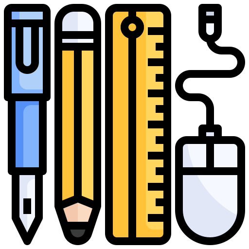 werkzeug Surang Lineal Color icon