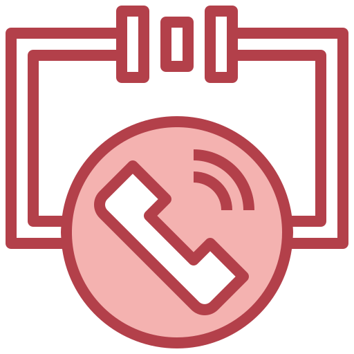 電話をかける Surang Red icon