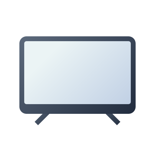 televisione Generic Flat Gradient icona