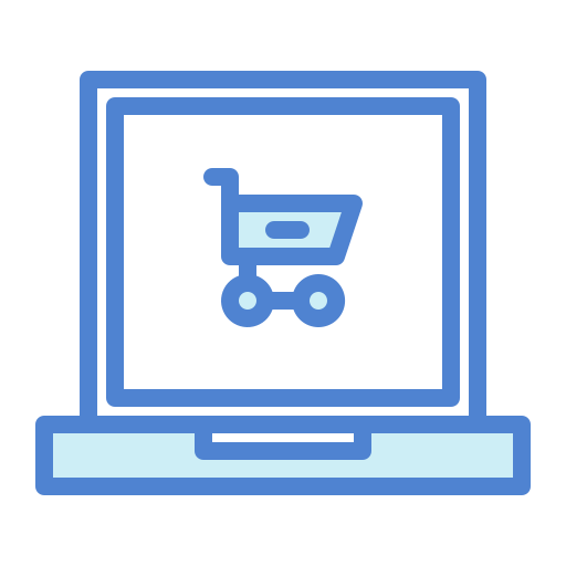 e-commerce Generic Blue icon