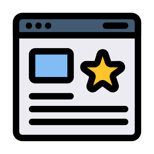 bewertung Generic Outline Color icon