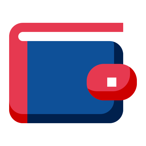 portfel Generic Flat ikona