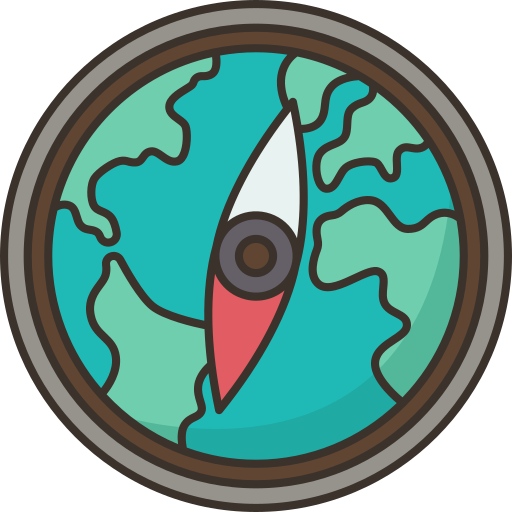 Geography Amethys Design Lineal Color icon