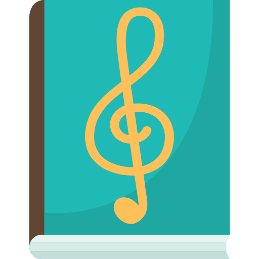 Musical Amethys Design Flat icon