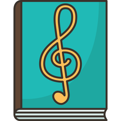 Musical Amethys Design Lineal Color icon
