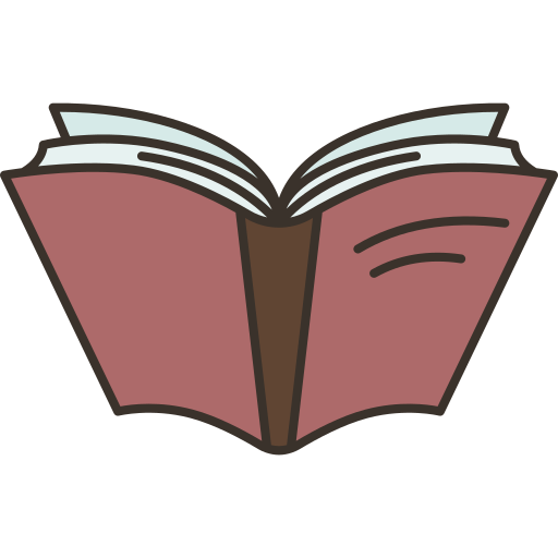 libro de lectura Amethys Design Lineal Color icono