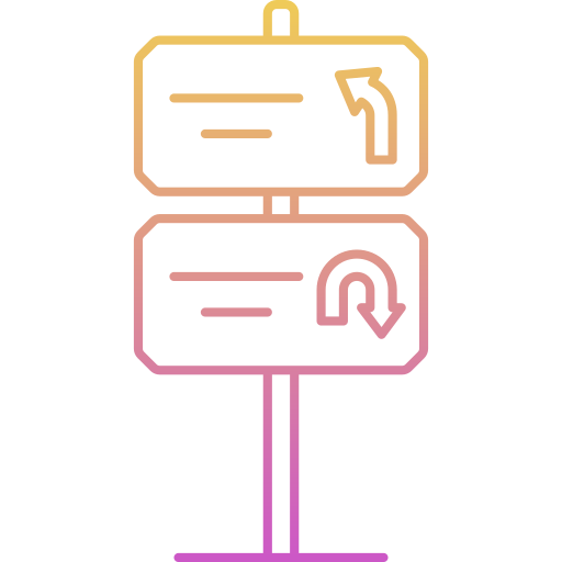 도로 표지판 Generic Gradient icon