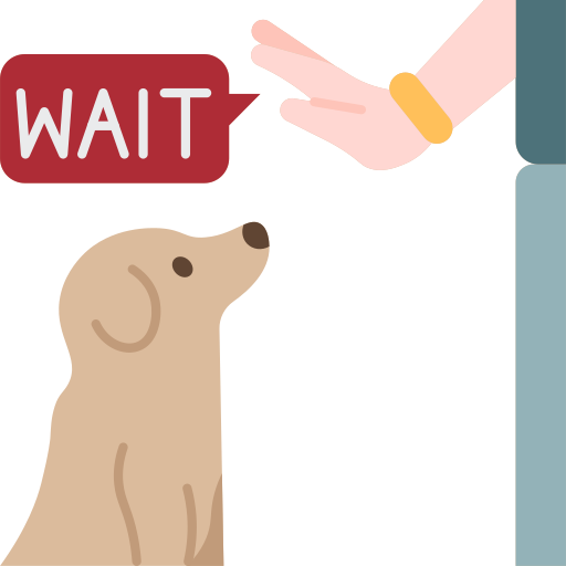 hond Amethys Design Flat icoon