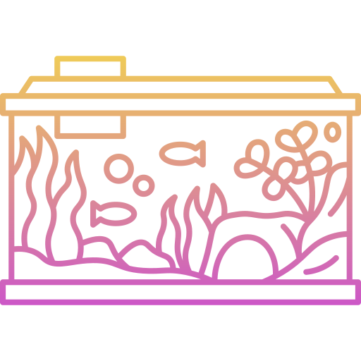 Fish tank Generic Gradient icon