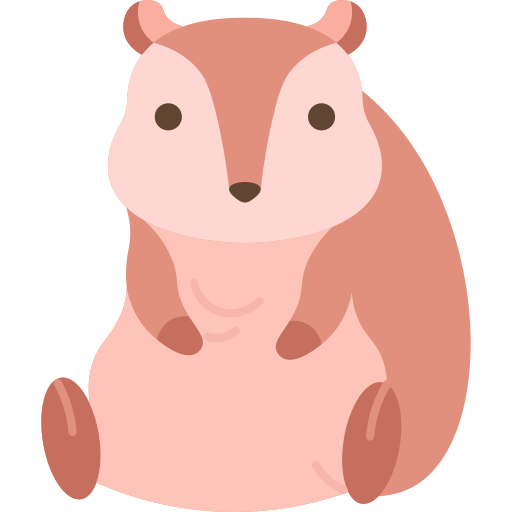hamster Amethys Design Flat icoon