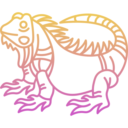 iguana Generic Gradient Ícone